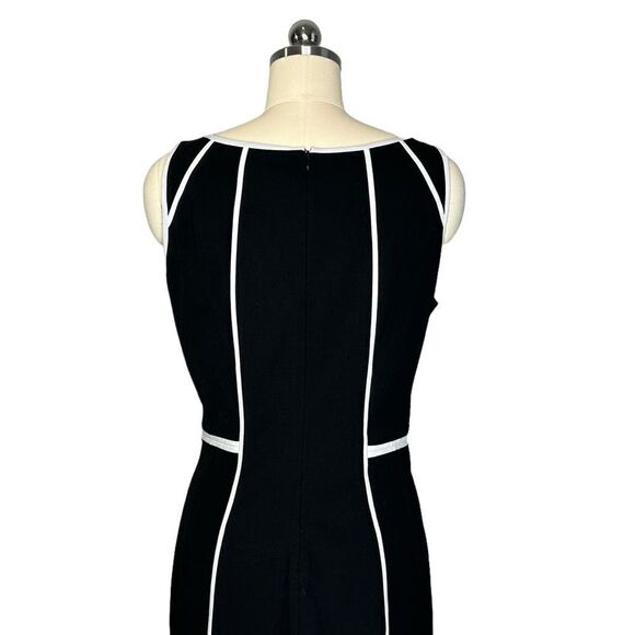 White House Black Market Black Midi Sheath| Size 10 - Picture 5 of 9